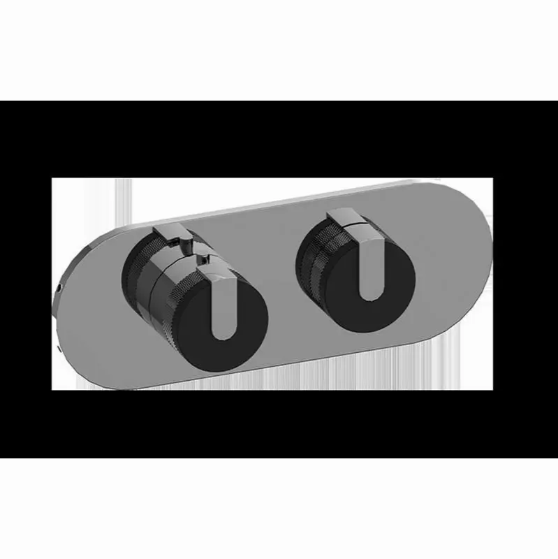 MOD+ M-Series Valve Trim with Two Handles (Horizontal Orientation)