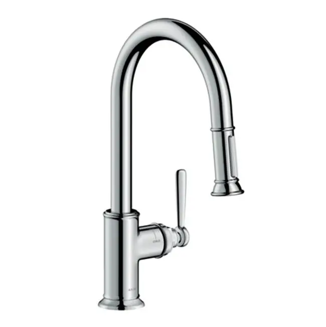 AXOR Montreux HighArc Kitchen Faucet 2-Spray Pull-Down, 1.75 GPM