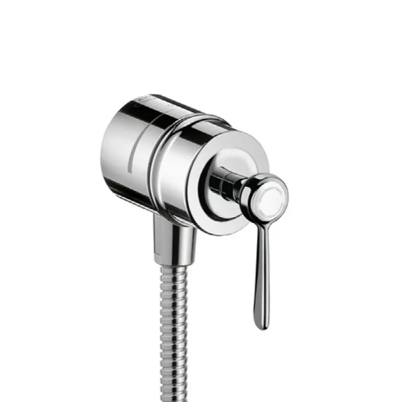 AXOR Montreux Wall Outlet with Check Valves and Volume Control, Lever Handle