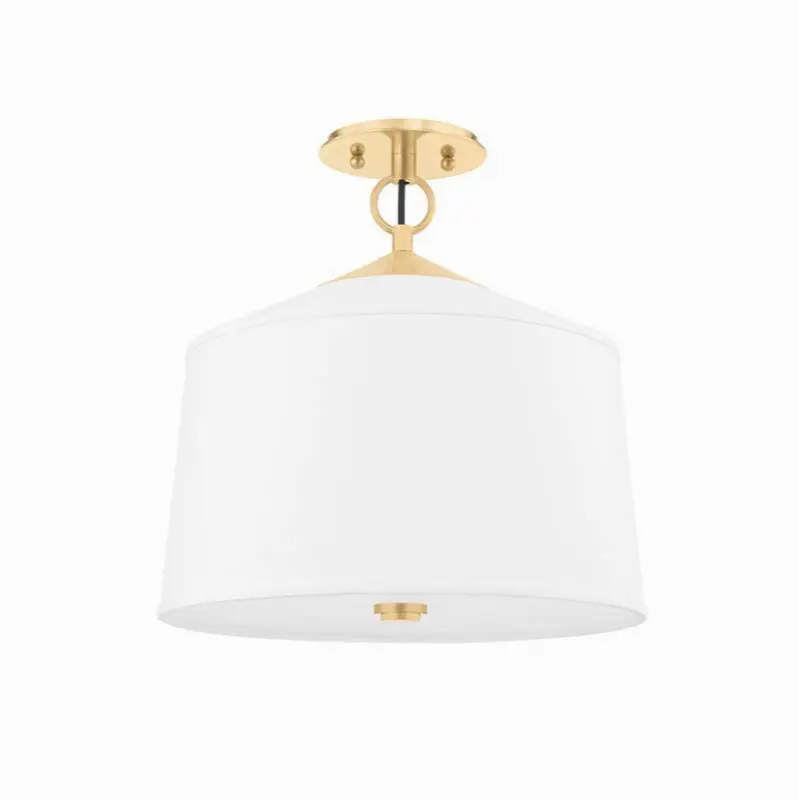 White Plains Semi Flush