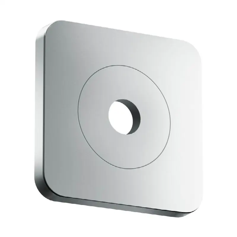 AXOR Citterio C Wall Plate SoftSquare 5" x 5"