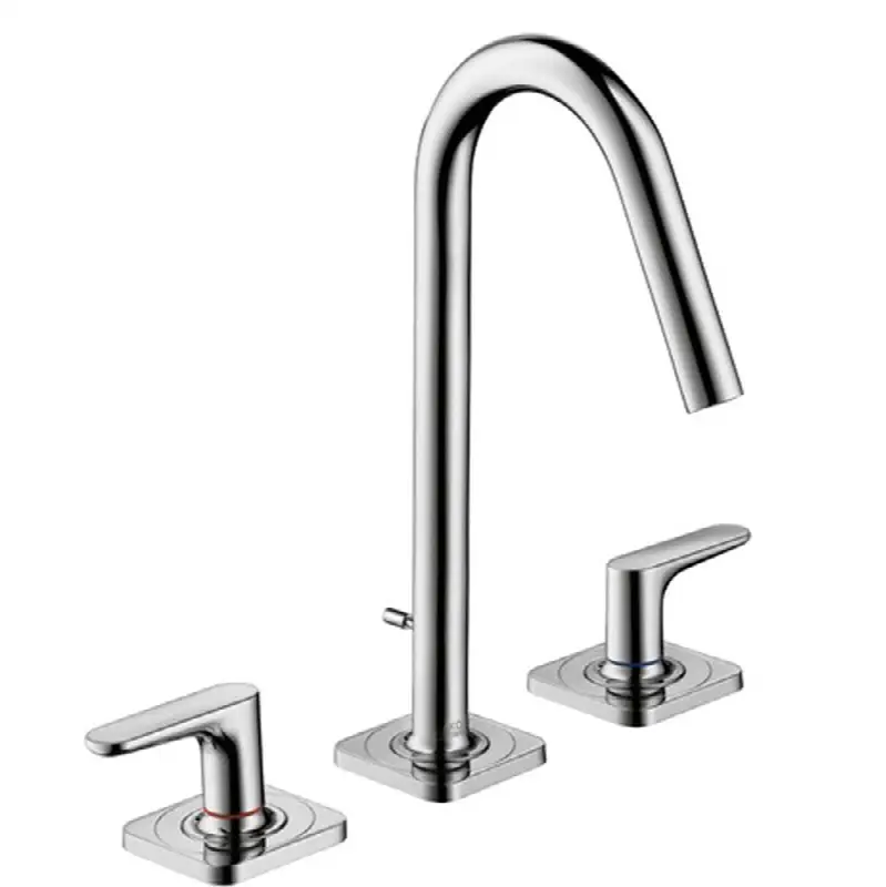 AXOR Citterio M Widespread Faucet 160 with Pop-Up Drain, 1.2 GPM