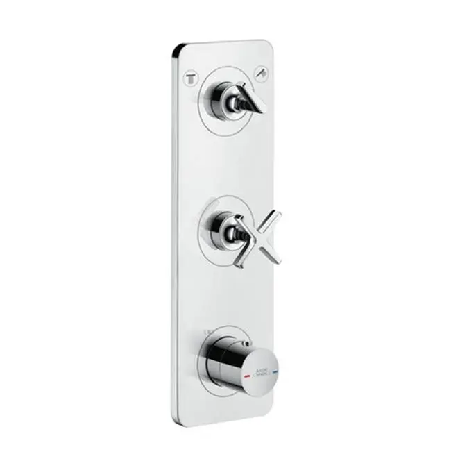 AXOR Citterio E Thermostatic Module Trim 15" x 5" for 2 Functions