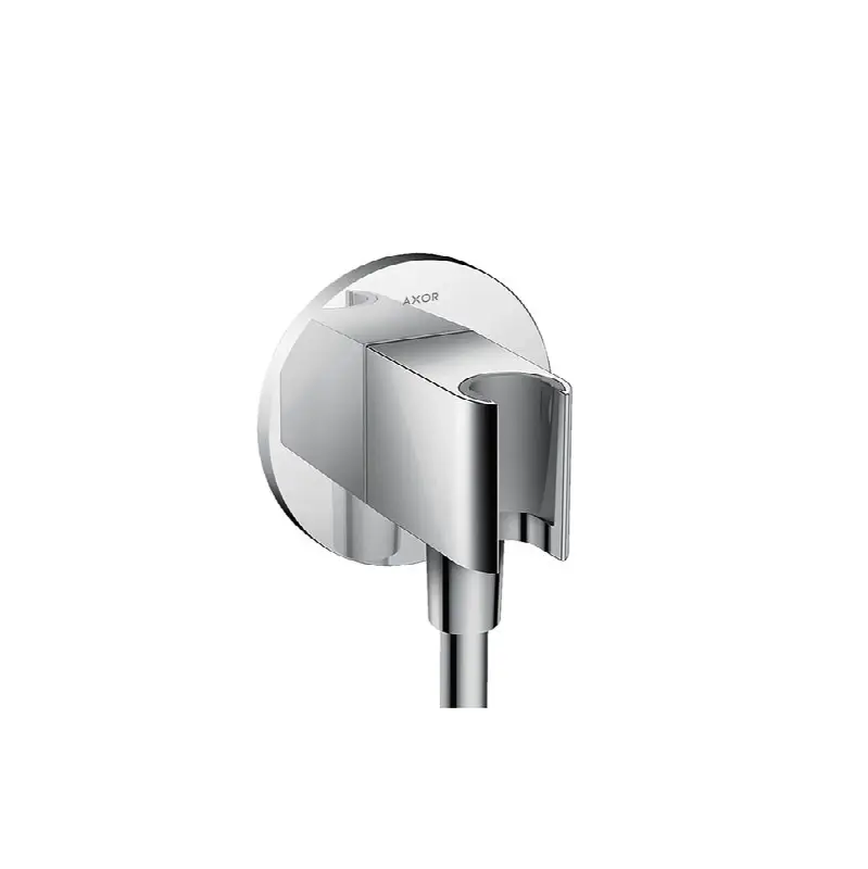 AXOR ShowerSolutions Wall Outlet with Handshower Holder, Round