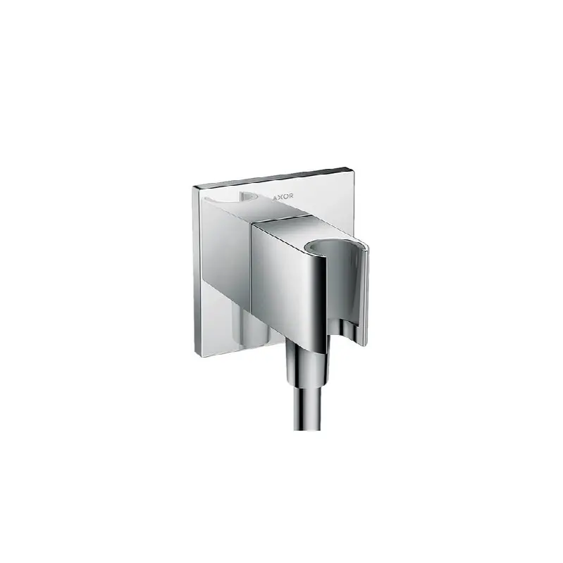 AXOR ShowerSolutions Wall Outlet with Handshower Holder, Square