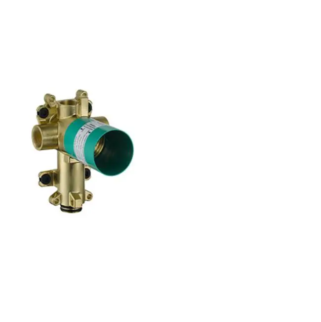 AXOR ShowerSolutions Rough, Trio Diverter 5" x 5" with Shut-Off in N.A.