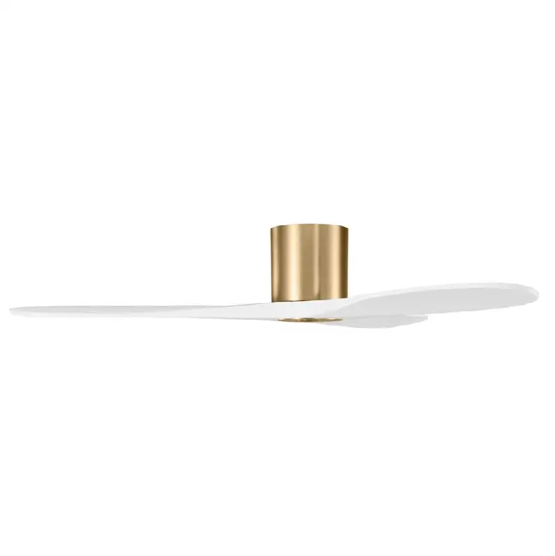 Maverick Smart 52" Hugger Ceiling Fan in Burnished Brass