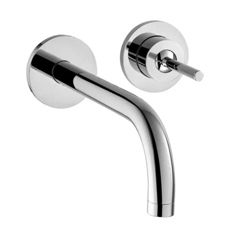 AXOR Uno Wall-Mounted Single-Handle Faucet Trim, 1.2 GPM