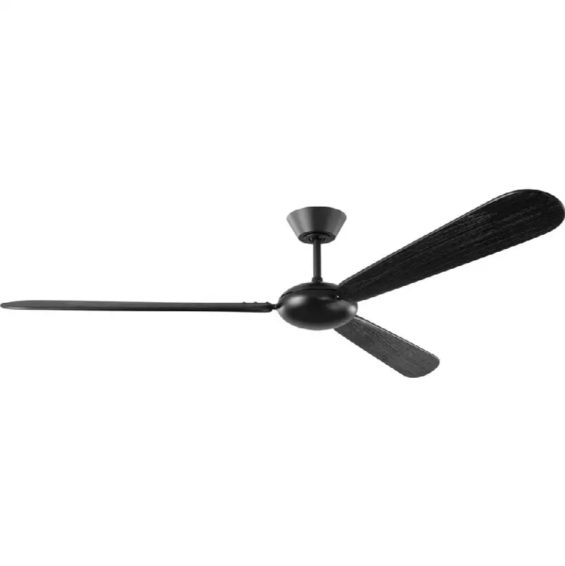 Pod Smart 64" Ceiling Fan in Midnight Black