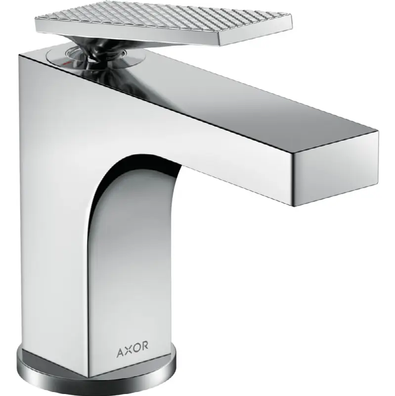 AXOR Citterio Single-Hole Faucet 90 with Pop-Up Drain- Rhombic Cut, 1.2 GPM