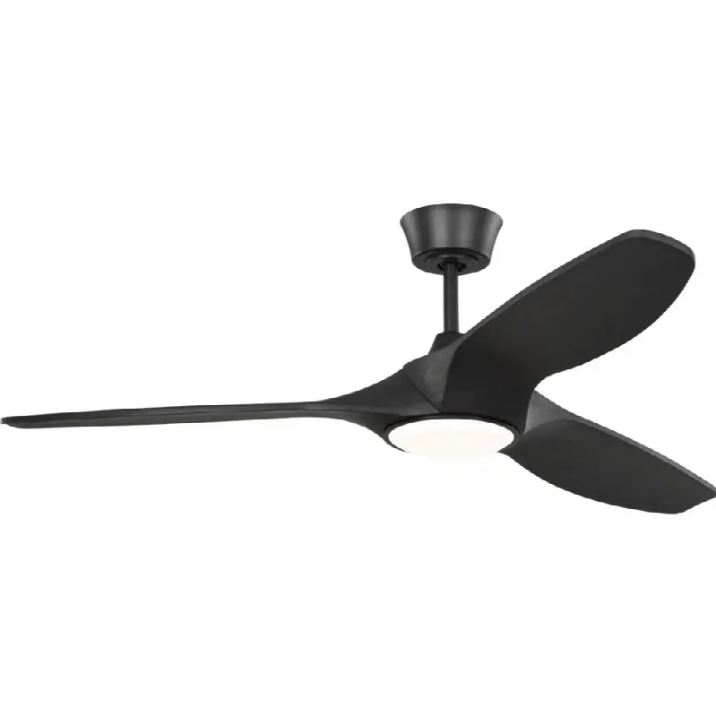 Selen Smart 52 LED Ceiling Fan in Midnight Black