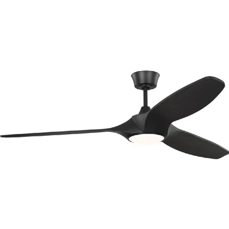 Selen Smart 60" LED Ceiling Fan in Midnight Black