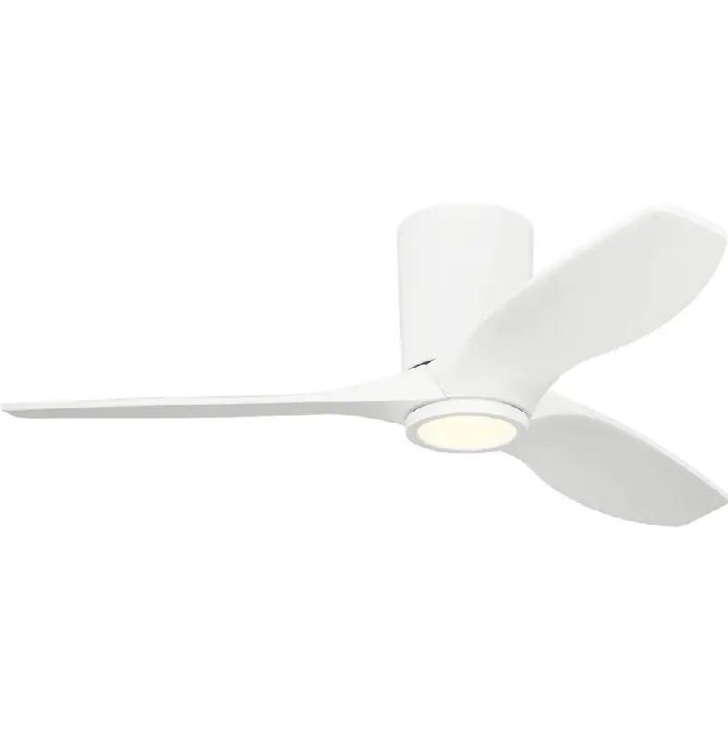 Seyra Smart 44" Hugger LED Ceiling Fan in Matte White