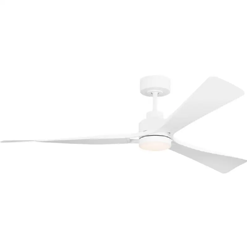 Trillium Smart 60" LED Ceiling Fan in Matte White