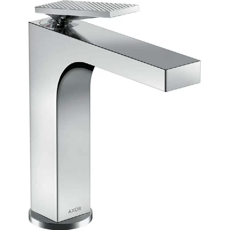 AXOR Citterio Single-Hole Faucet 160 with Pop-Up Drain- Rhombic Cut, 1.2 GPM
