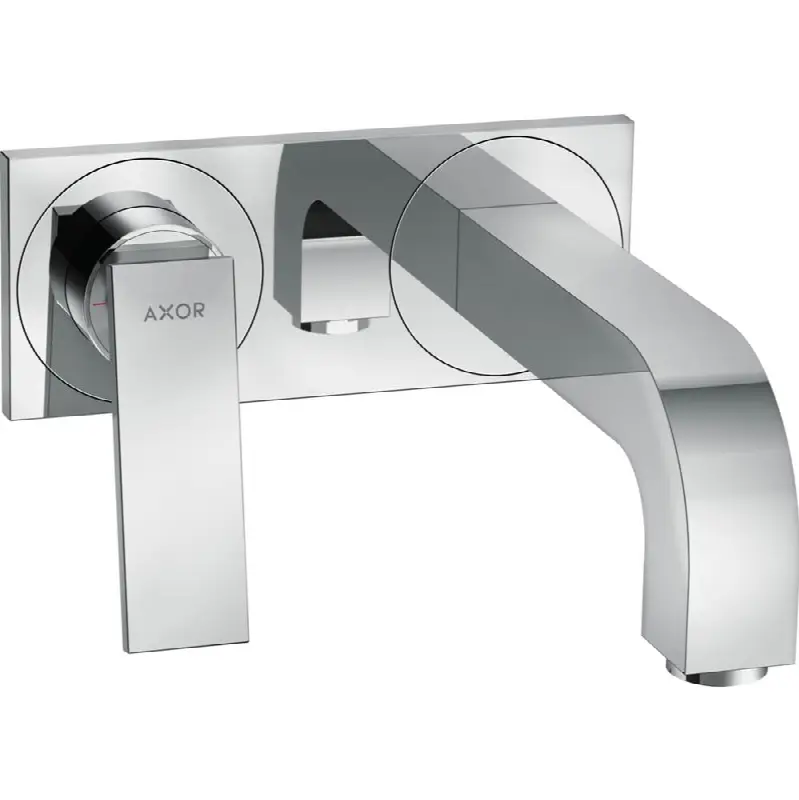 AXOR Citterio Wall-Mounted Single-Handle Faucet Trim with Base Plate, 1.2 GPM