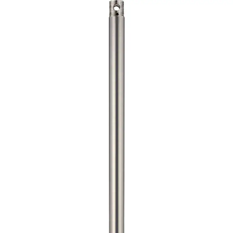 Threaded Fan Downrod in Brushed Nickel 24"