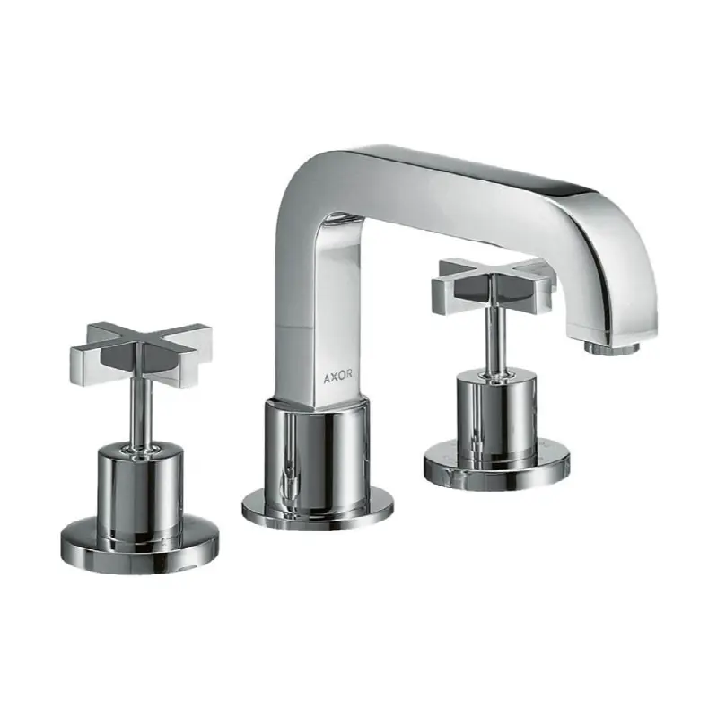 AXOR Citterio 3-Hole Roman Tub Set Trim- Cross Handles