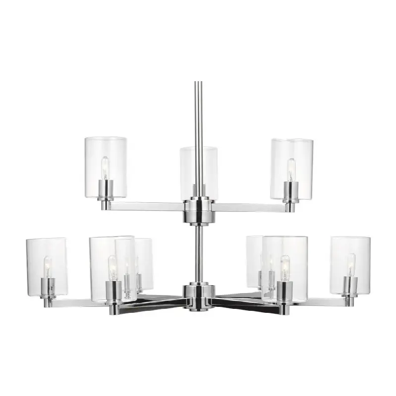 Fullton Nine Light Chandelier