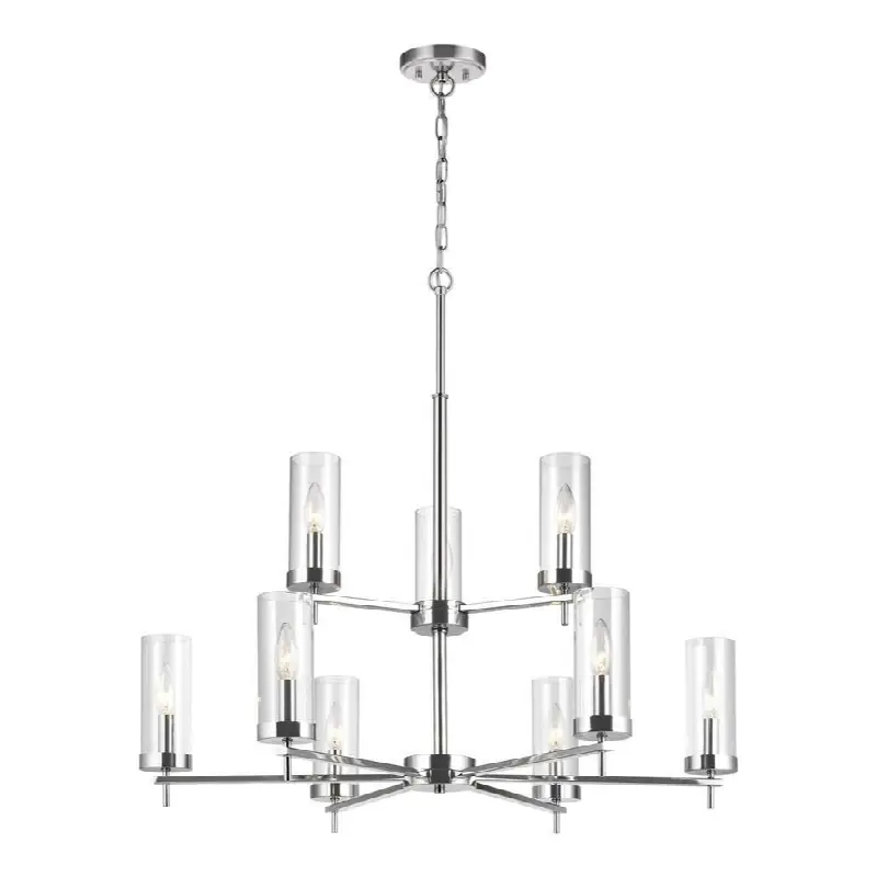 Zire Nine Light Chandelier