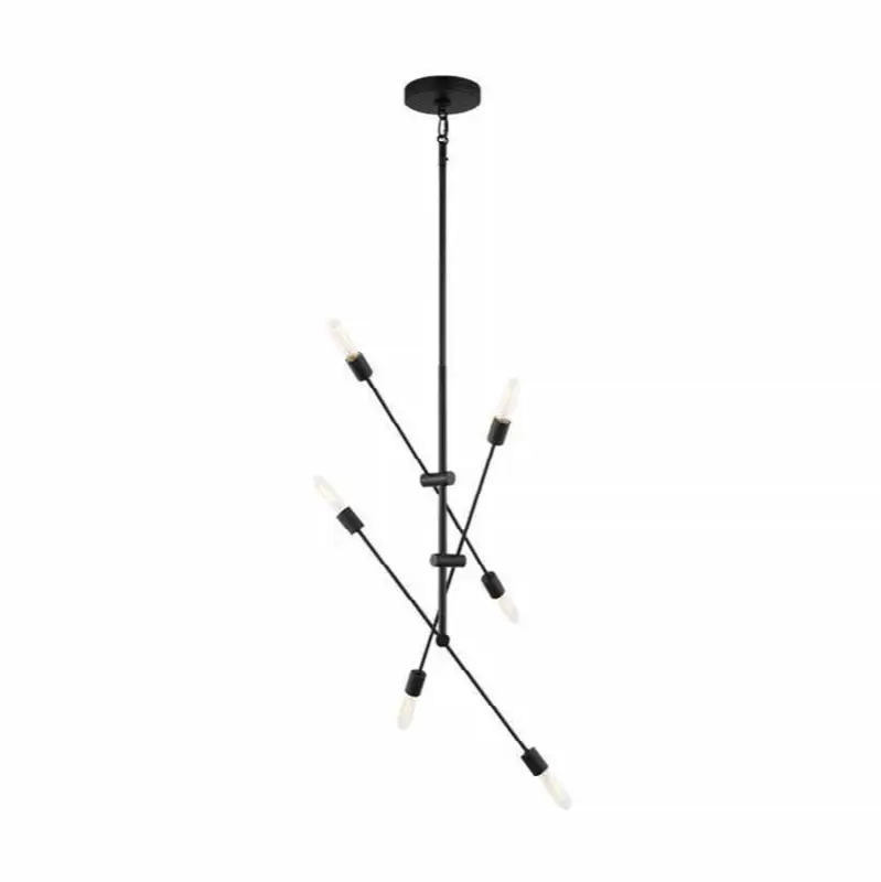Axis Six Light Large Chandelier