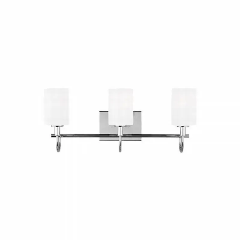 Oak Moore Three Light Wall / Bath