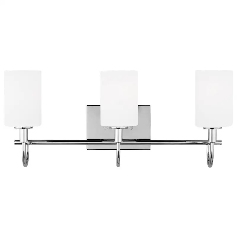 Oak Moore Three Light Wall / Bath