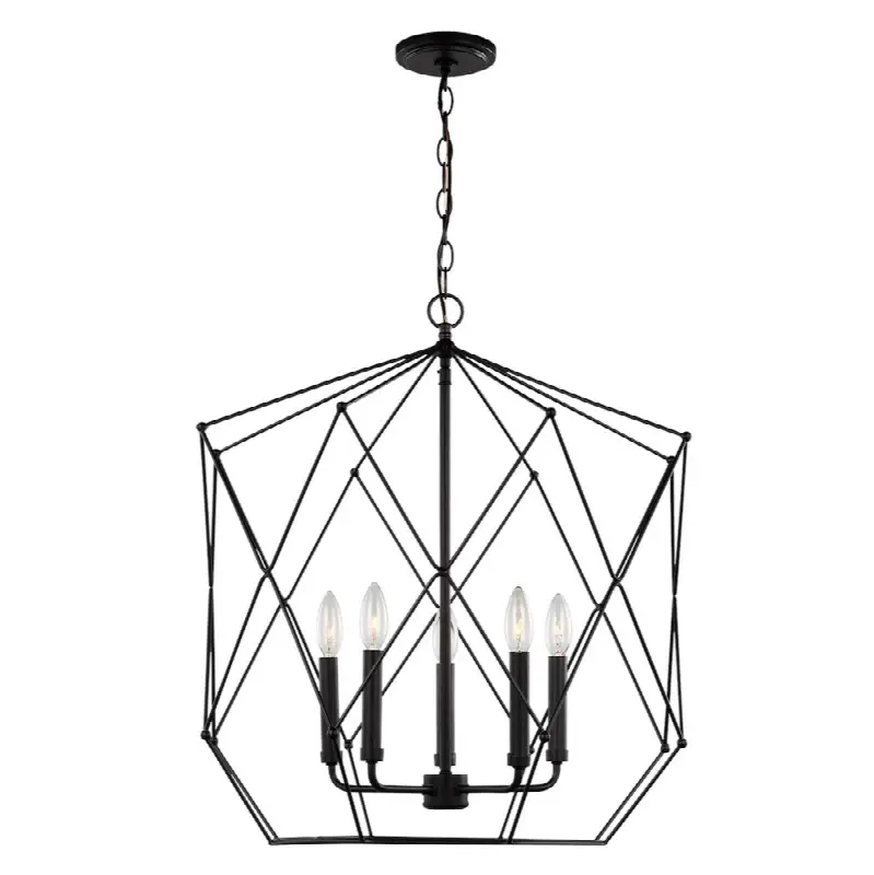 Zarra Large Five Light Lantern