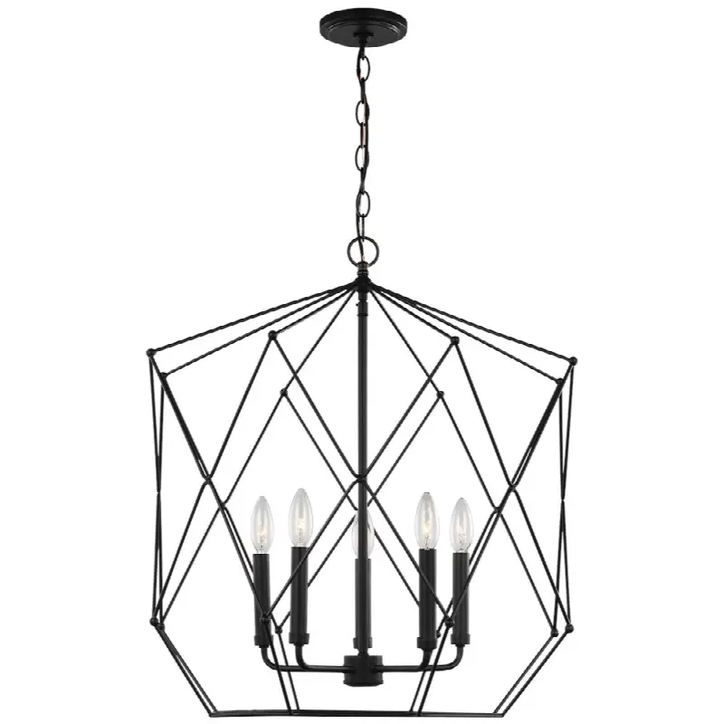 Zarra Large Five Light Lantern