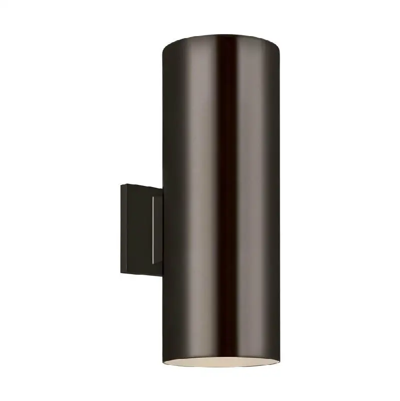 Outdoor Cylinders Small Two Light Outdoor Wall Lantern