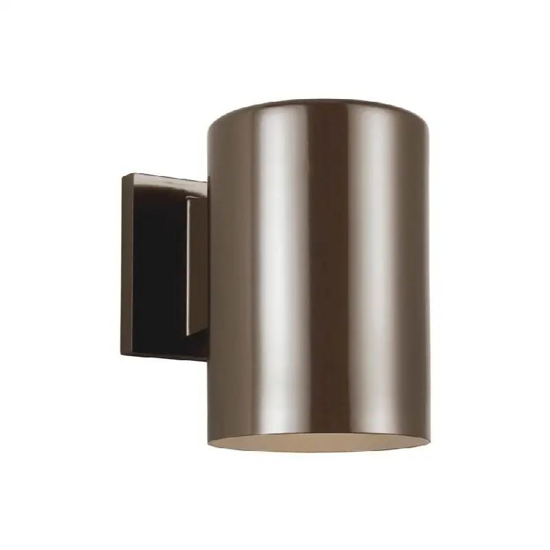 Outdoor Cylinders Small LED Wall Lantern