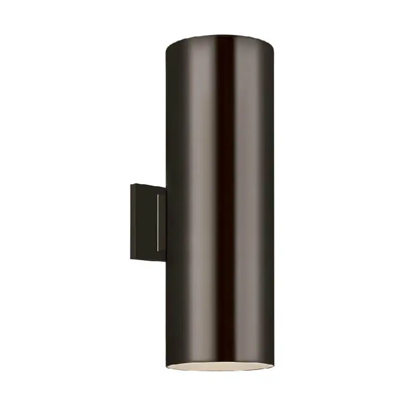 Outdoor Cylinders Large Two Light Outdoor Wall Lantern