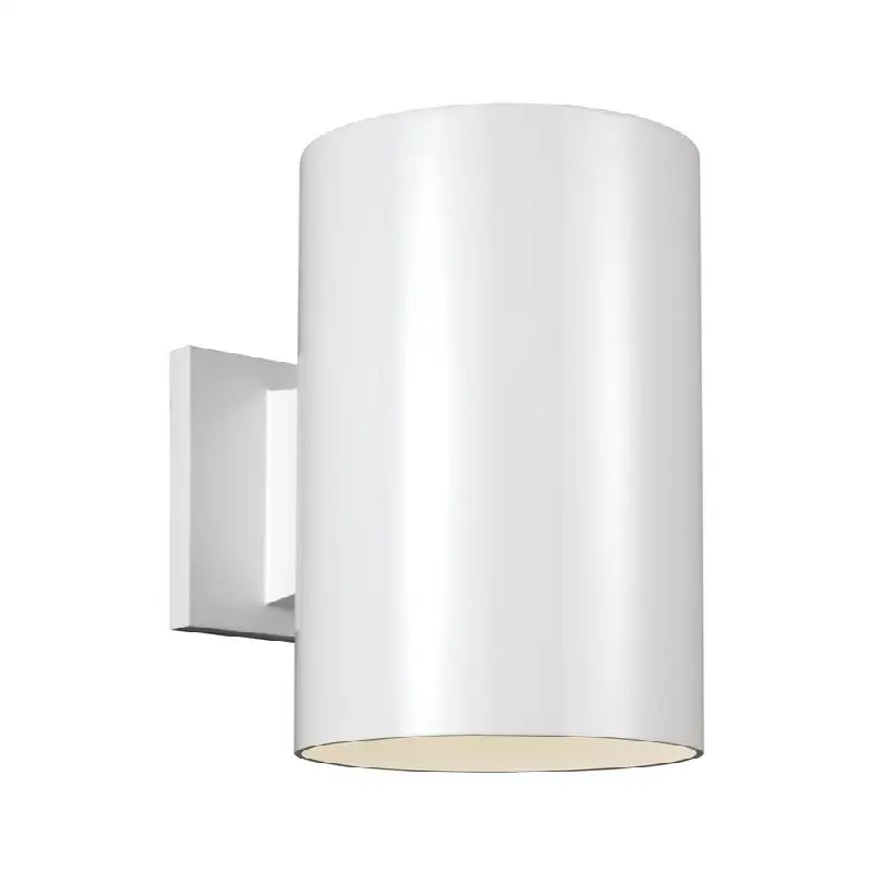 Outdoor Cylinders Large LED Wall Lantern