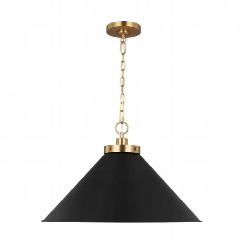 Wellfleet Wide Cone Pendant