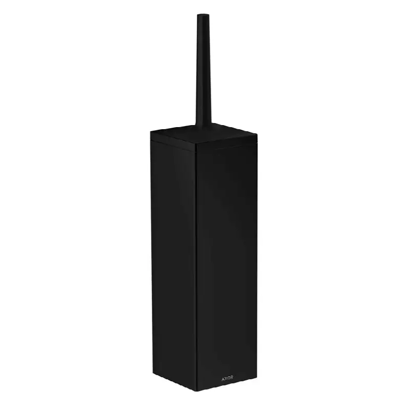 AXOR Universal Rectangular Toilet Brush Holder Wall-Mounted in Matte Black
