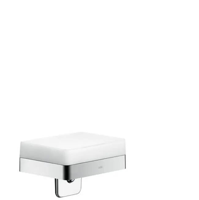 AXOR Universal SoftSquare Soap Dispenser with Shelf