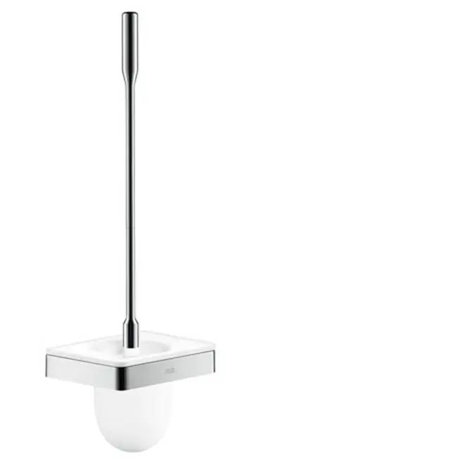 AXOR Universal SoftSquare Toilet Brush with Holder Wall-Mounted