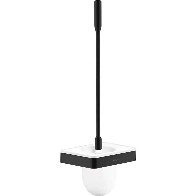 AXOR Universal SoftSquare Toilet Brush with Holder, Wall-Mounted