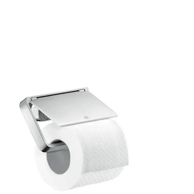 AXOR Universal SoftSquare Toilet Paper Holder with Cover