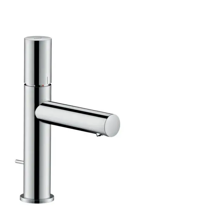 AXOR Uno Single-Hole Faucet 110 with Zero Handle and Pop-Up Drain, 1.2 GPM