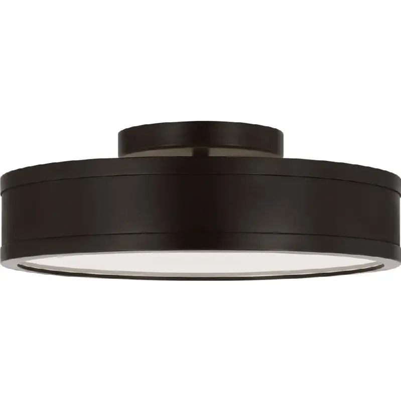Dupont 12 Round Semi Flush