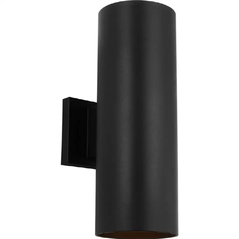 Outdoor Cylinders Medium Two Light Wall Lantern