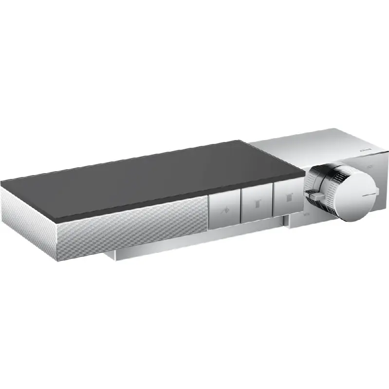AXOR Edge Thermostatic Trim for Exposed Installation for 3 Functions - Diamond Cut