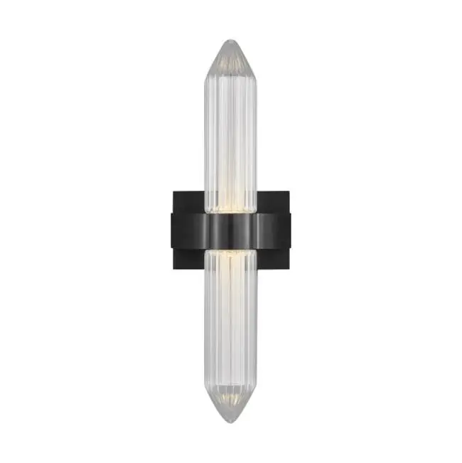 Langston Medium Bath Sconce Plated Dark Bronze Integrated LED 2700K 90 CRI 277V
