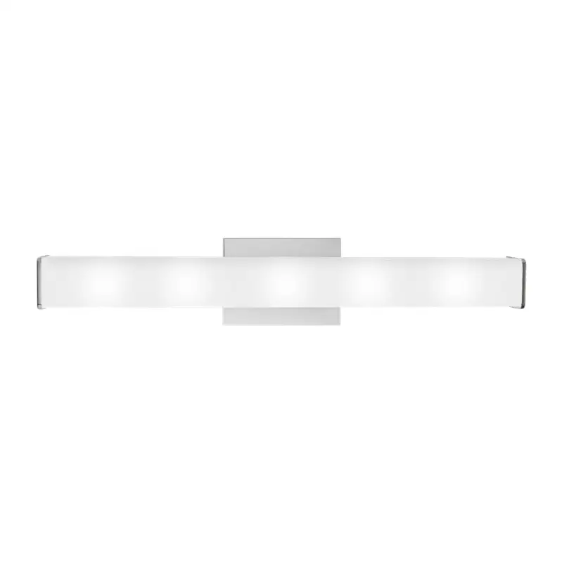 Lynn 25 Bath White Glass