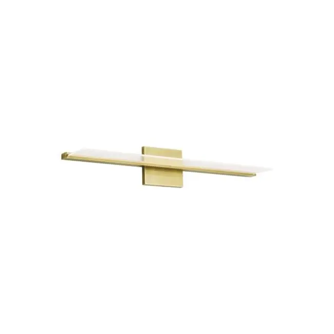 Span 24 Bath Direct/Indirect Plated Brass LED 90 CRI 3000K 120V