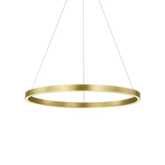 Fiama 30 Suspension 30" Diameter plated brass LED 3500K 90 CRI90 cri 3500k 120v-277v unv