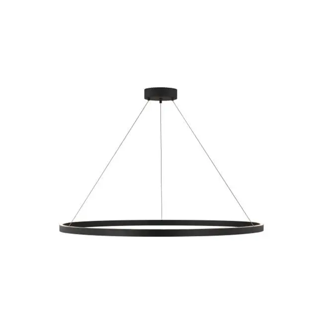 Fiama 48 Suspension matte black 3000K 90 CRI integrated led 90 cri 3000k 120v-277v