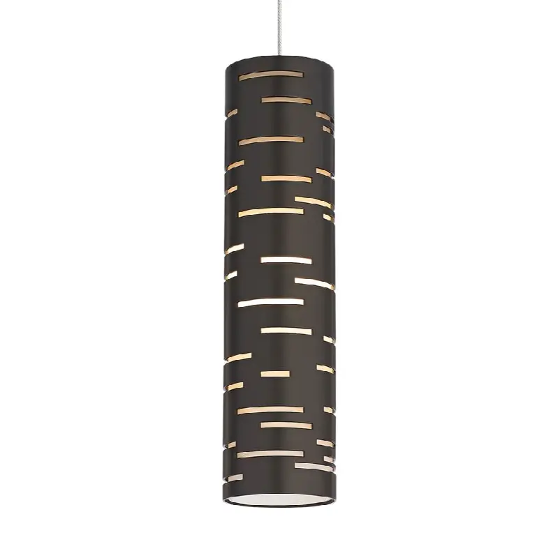 Revel Pendant in Satin Nickel with Antique Bronze FreeJack Bulb(s) Included