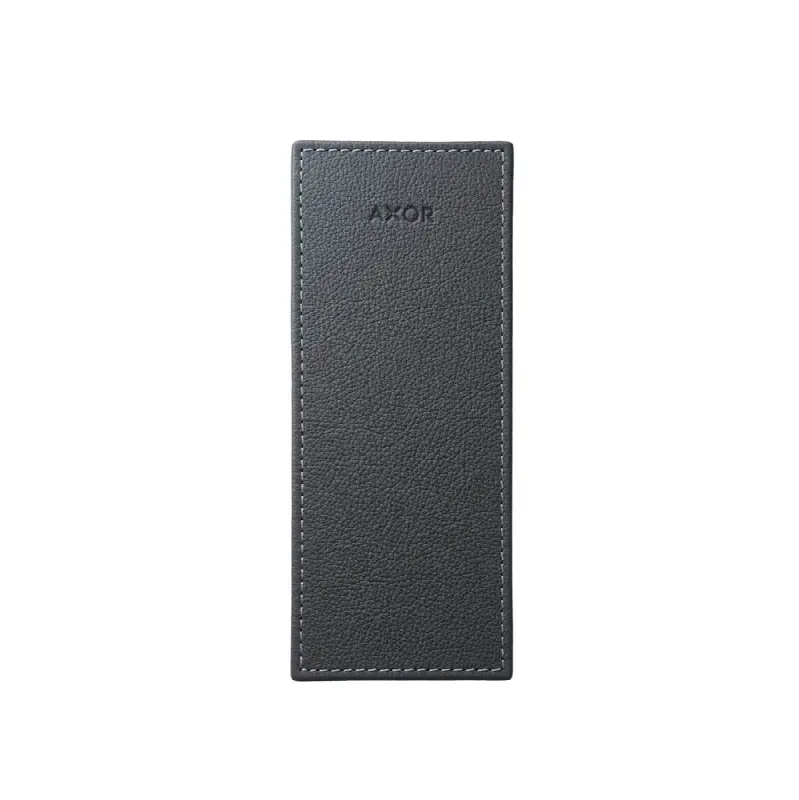 AXOR MyEdition Plate 200 Leather in Grey